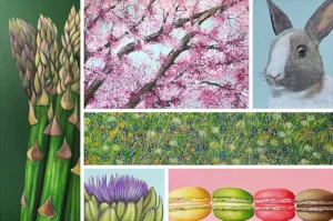 Silvia Mende: «Frühlingsfarben!» – Einzelausstellung von Silvia Mende. Joss Toledo Art Gallery, Asylstrasse 66, 8032 Zürich, 25. März bis 5. April 2026 – www.silvia-mende.ch